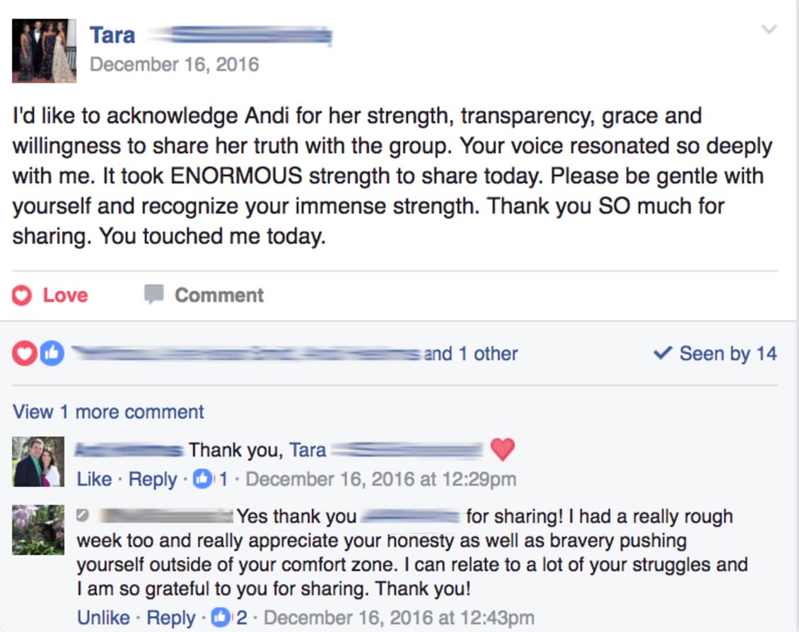 Tara , Client Breakthroughs